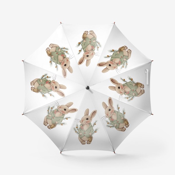 Зонт «Кролик с фонариком»