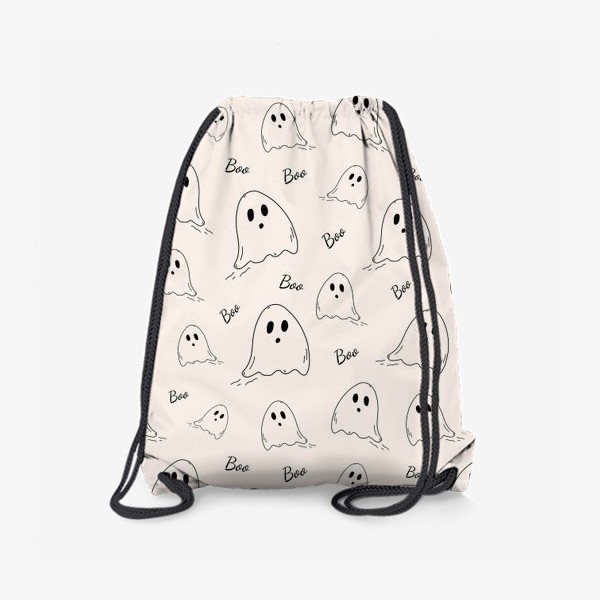 Рюкзак «Паттерн с хэллоуинскими призраками»