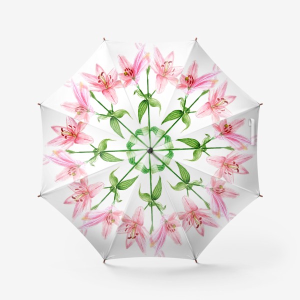 Зонт «Лилия на стебле»