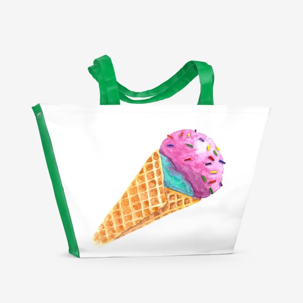Пляжная сумка «Мороженое»