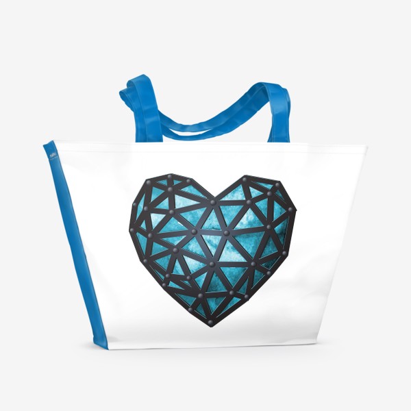 Пляжная сумка «Скрепя сердце»