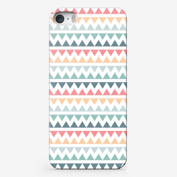 Чехол iPhone «Zigzag colorful»