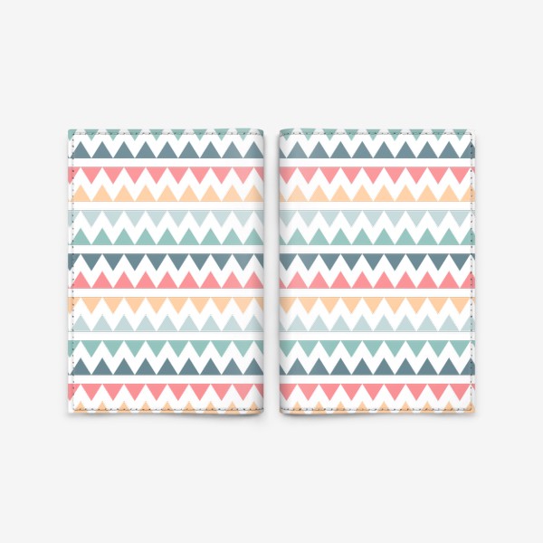 Обложка для паспорта «Zigzag colorful»