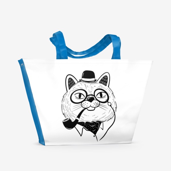 Пляжная сумка «Мистер Кот»