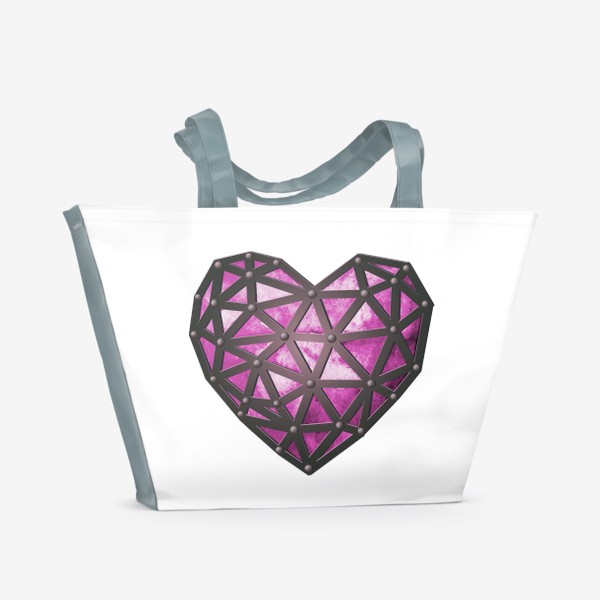 Пляжная сумка «Скрепя сердце»
