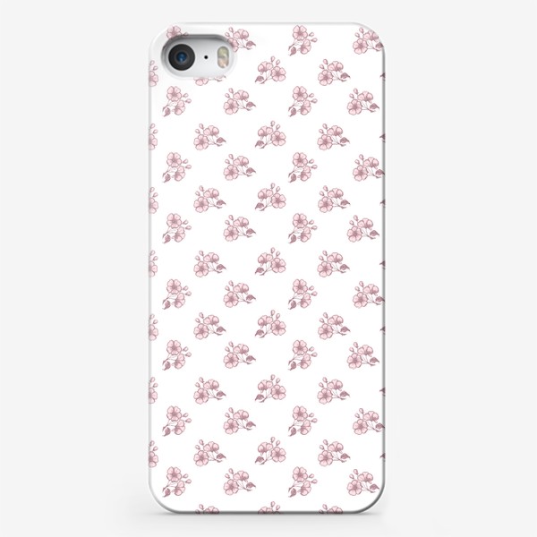 Чехол iPhone «маленькие цветы»