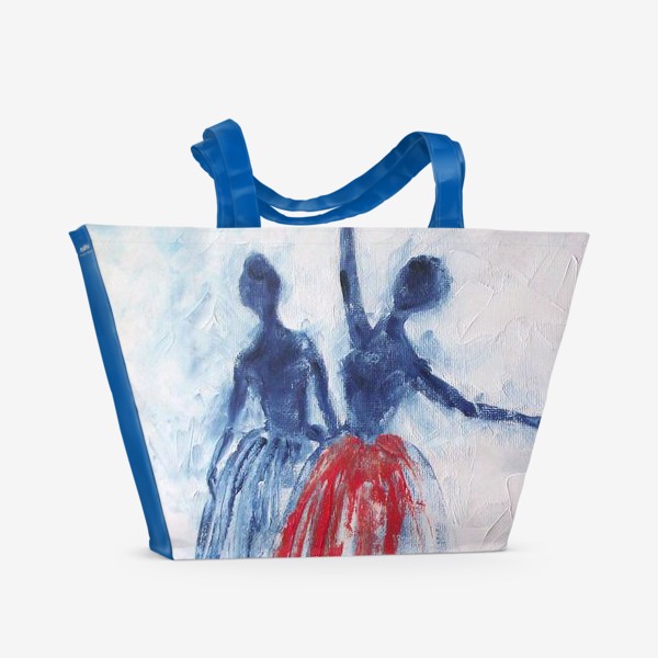 Пляжная сумка «Две балерины»