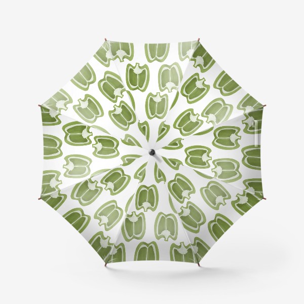 Зонт «Зеленые перцы»