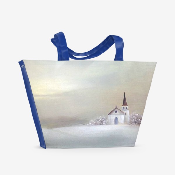 Пляжная сумка «Зимняя тишина»