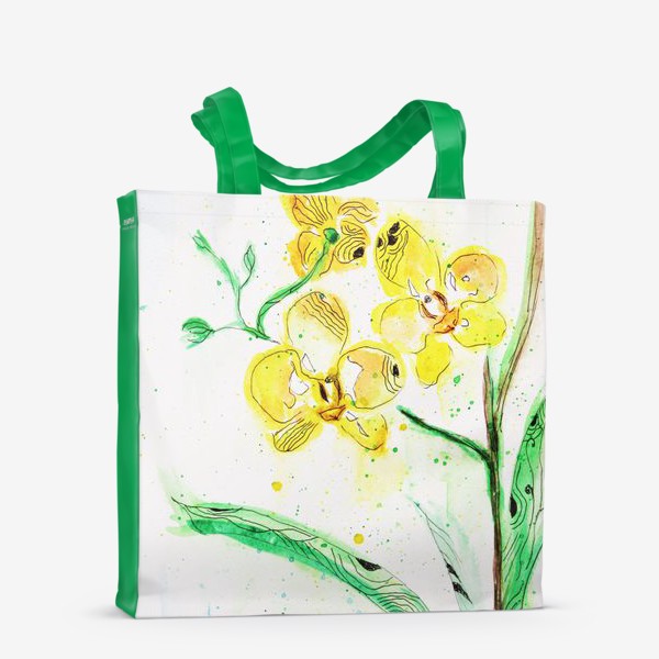 Сумка-шоппер «Весенняя Орхидея»