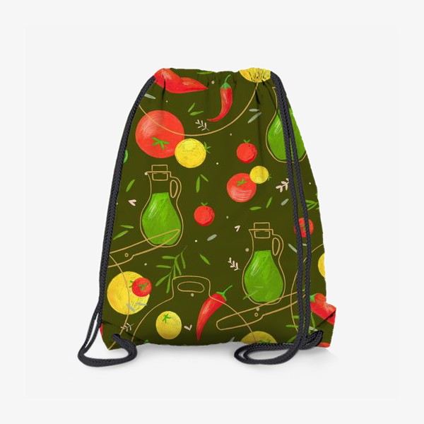 Рюкзак «помидорный салат»