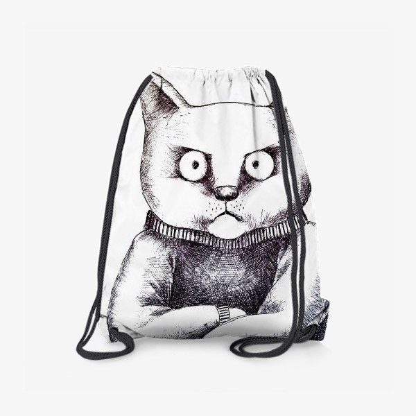 Рюкзак «Серьезный кот»