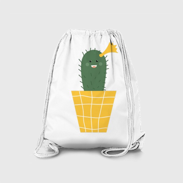 Рюкзак «Радостный кактус»