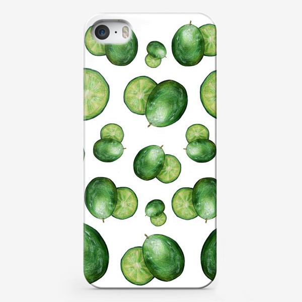 Чехол iPhone «Зеленый лайм»