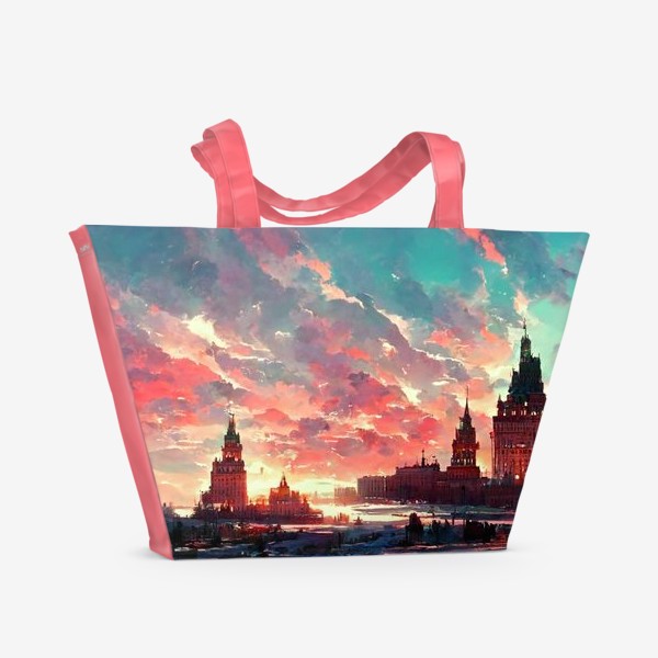 Пляжная сумка «Тайный город»