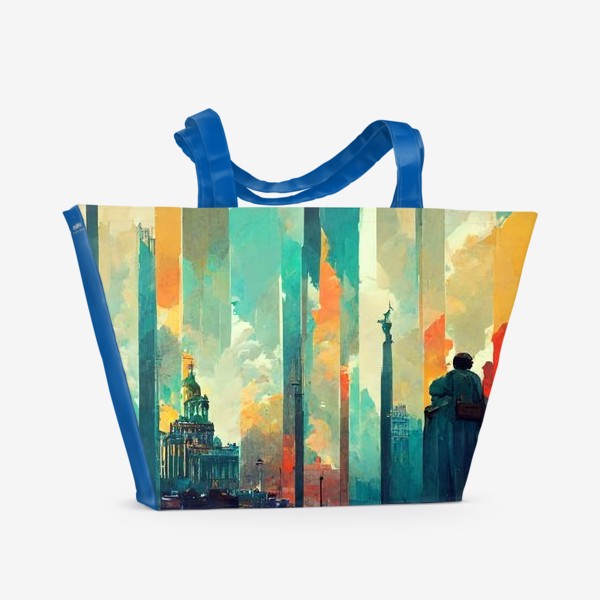 Пляжная сумка «Город вне времени»