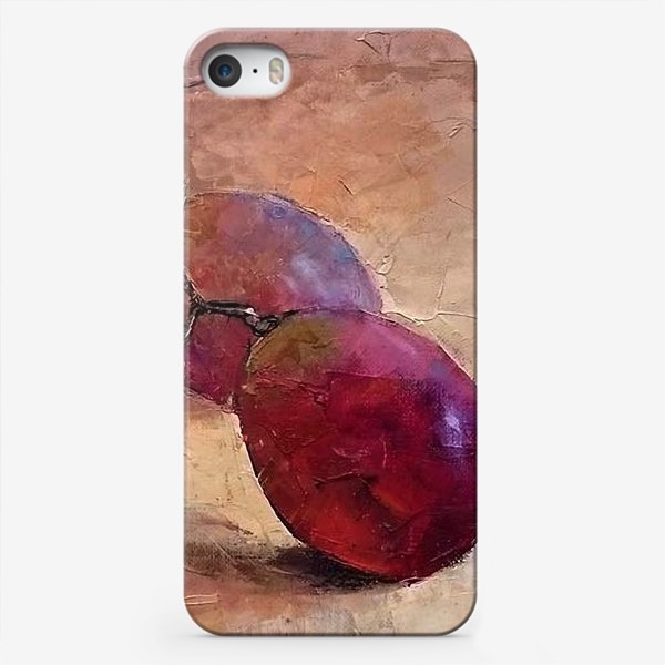 Чехол iPhone «Красный Виноград»