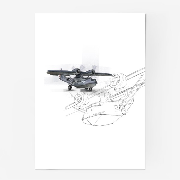 Постер «Самолёт 2»
