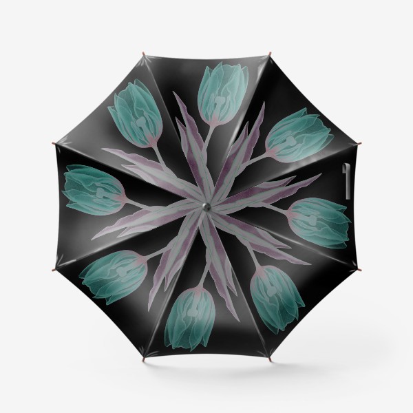 Зонт «Тюльпан в инверсии»
