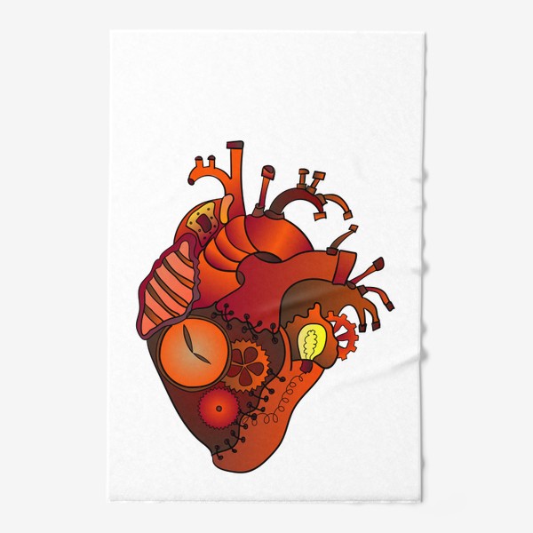 Полотенце «Механическое сердце»