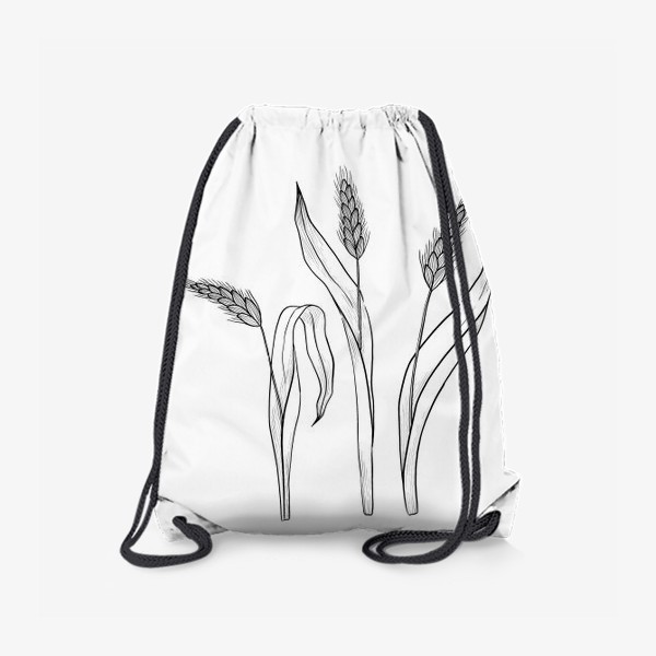 Рюкзак «Пшеница. Графика»