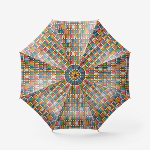 Зонт «Цветные карандаши»