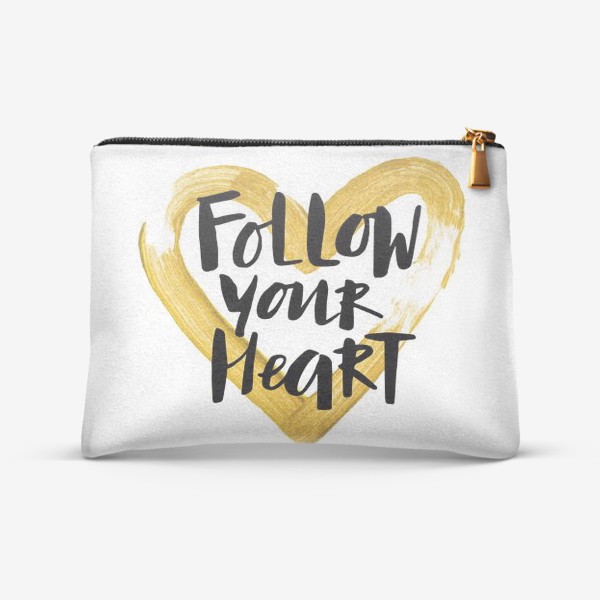 Косметичка «Follow your heart»