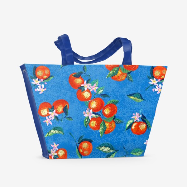 Пляжная сумка «Золотые мандарины»