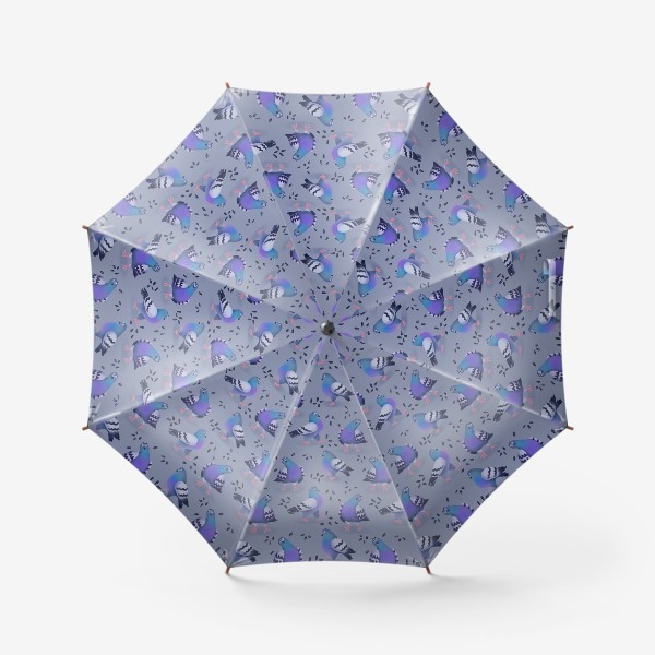 Зонт «Голуби любят семечки»