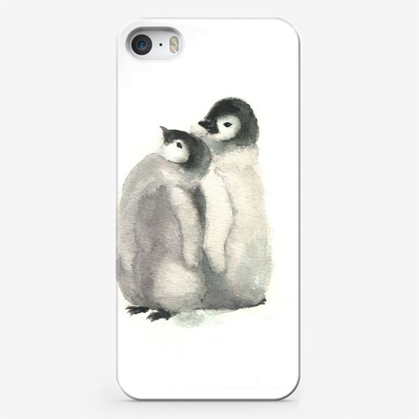 Чехол iPhone &laquo;"Пингвинята"&raquo;