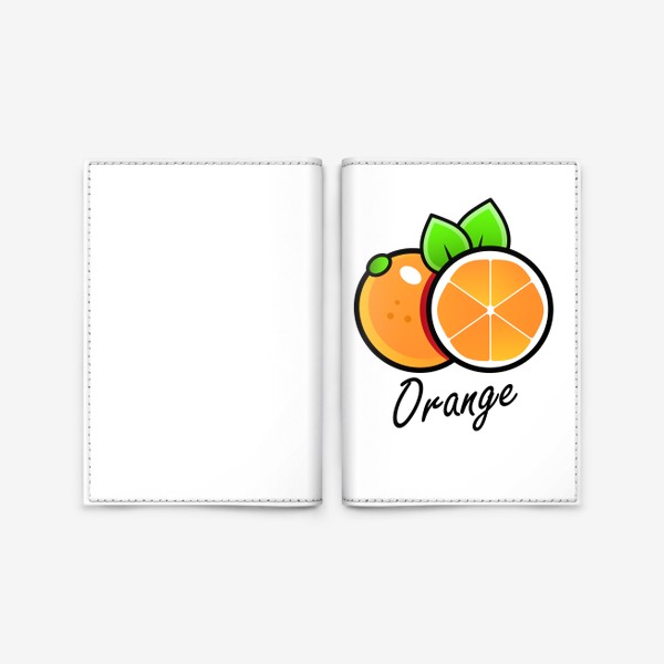 Обложка для паспорта «Апельсин»