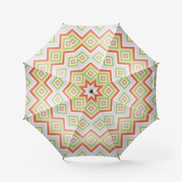 Зонт &laquo;Этнический орнамент из ромбов (Ethnic ornament of rhombuses)&raquo;