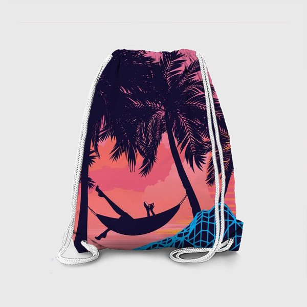 Рюкзак «Отдых в гамаке под пальмами»