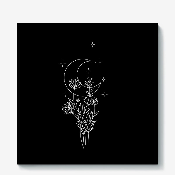 Холст «Moon flower»