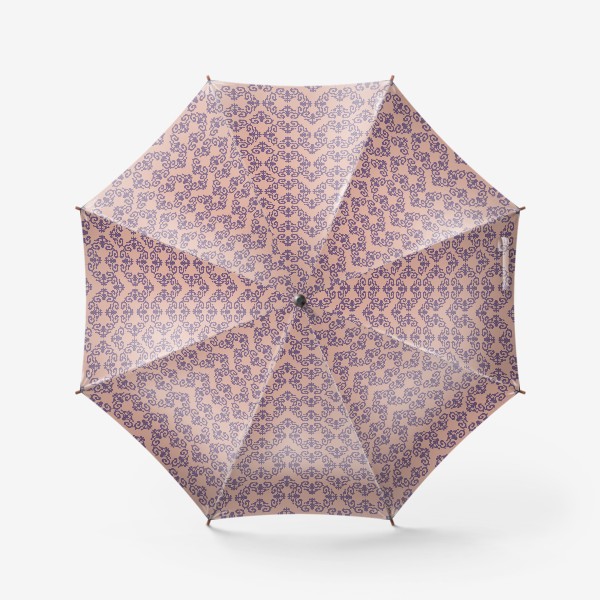 Зонт «Орнамент "Пыльный розовый" (Ornament " Dusty Pink ")»