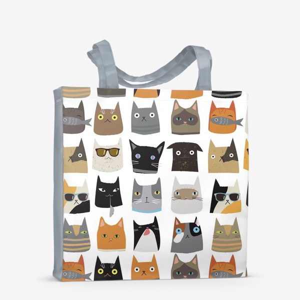 Сумка-шоппер &laquo;Cats and kittens&raquo;