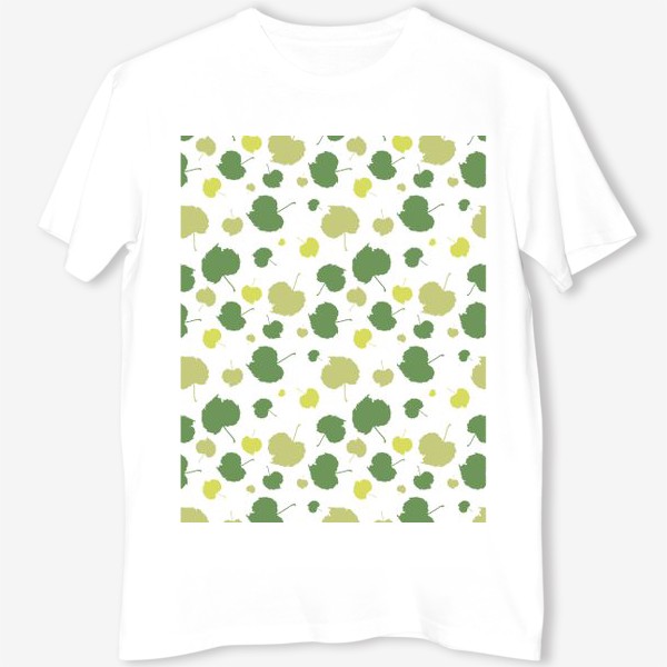 Футболка &laquo;Зеленые листья (Green leaves)&raquo;