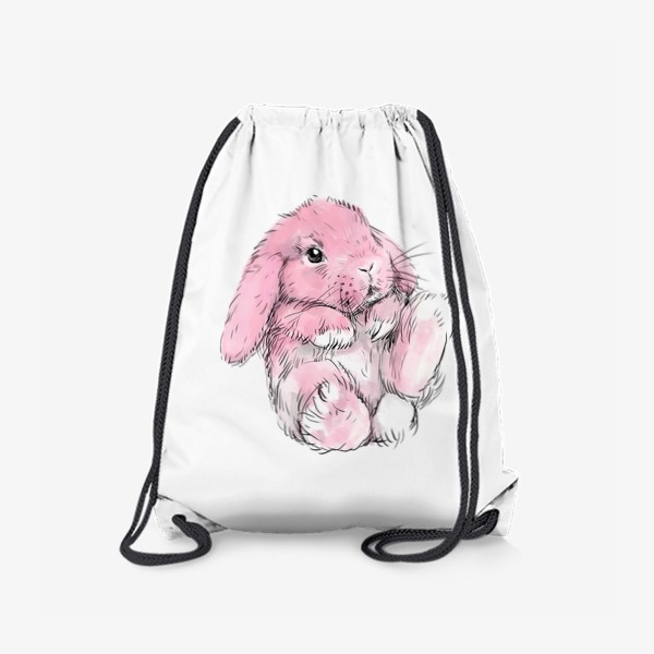 Рюкзак «Кролик 2 розовый»