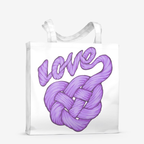 Сумка-шоппер «Сердце LOVE»
