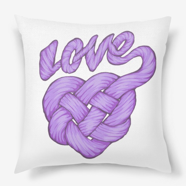Подушка «Сердце LOVE»