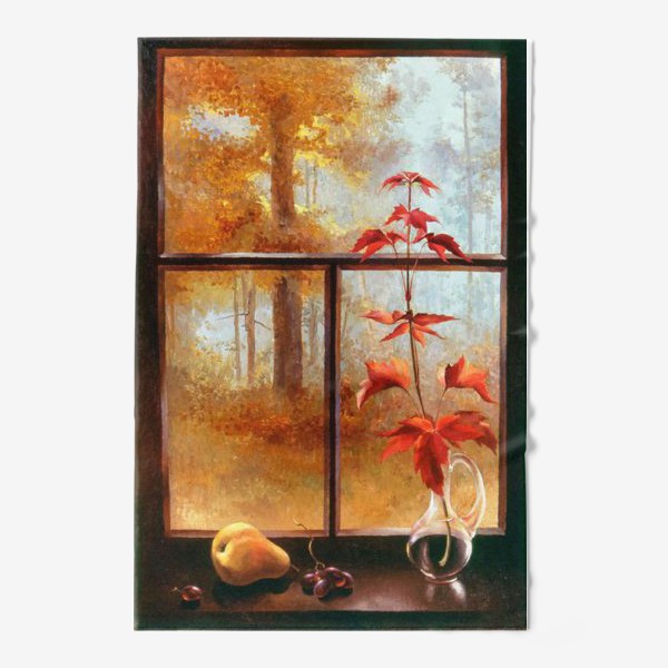 Полотенце «Осеннее окно»