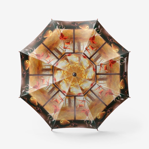 Зонт «Осеннее окно»