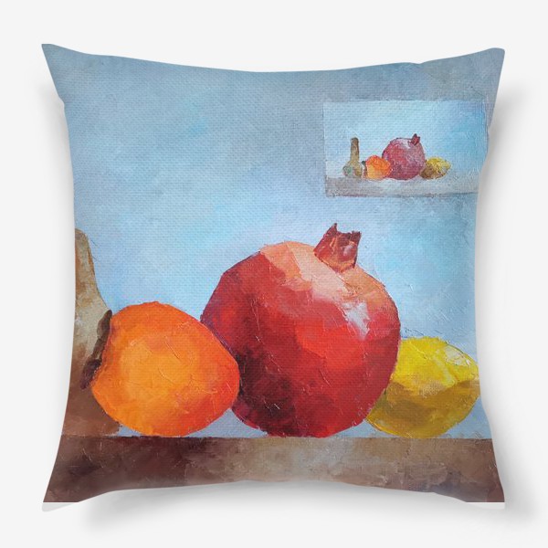 Подушка «Натюрморт фрукты»