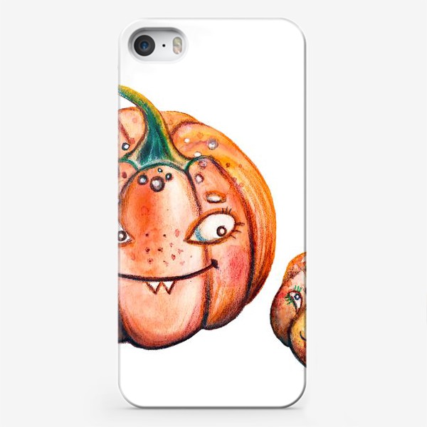 Чехол iPhone «Весёлые тыковки»