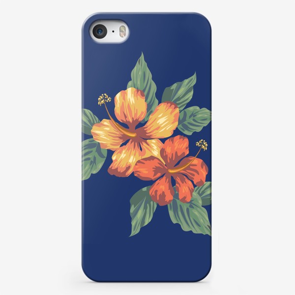 Чехол iPhone «Тропический цветок»