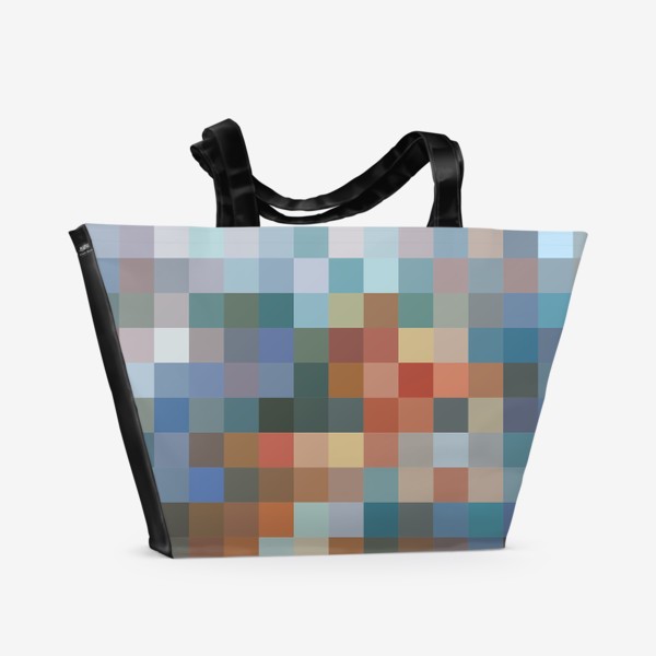 Пляжная сумка «Пиксель Арт»