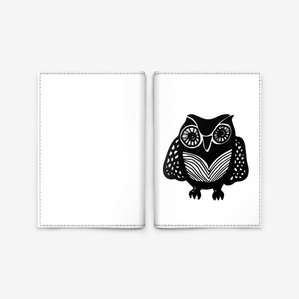 Обложка для паспорта «Маленькая сова»