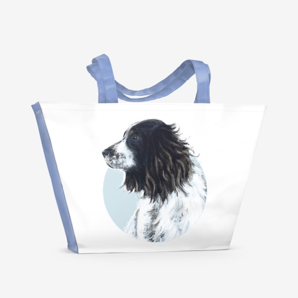 Пляжная сумка «Спаниель (серия для любителей собак)»