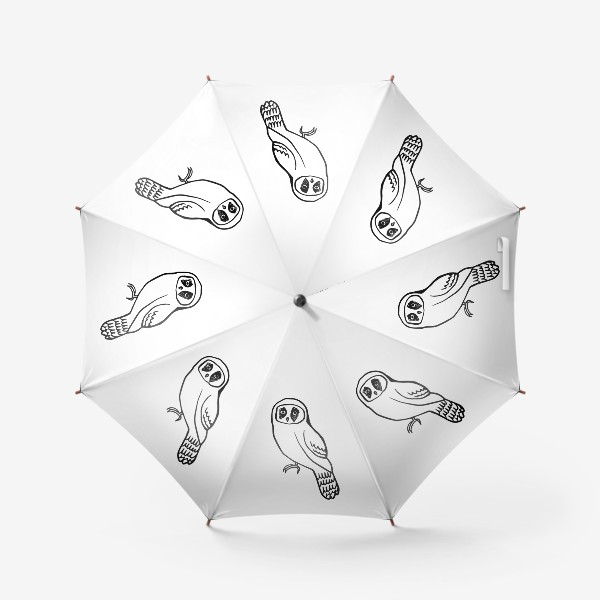 Зонт «Белая сова»