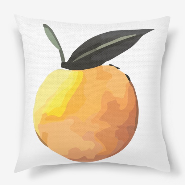 Подушка «Оранжевый апельсин»